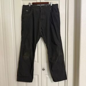 KUHL Men’s Revolvr Hiking Pants Dark Brown Size 40x32 Outdoor Durable
